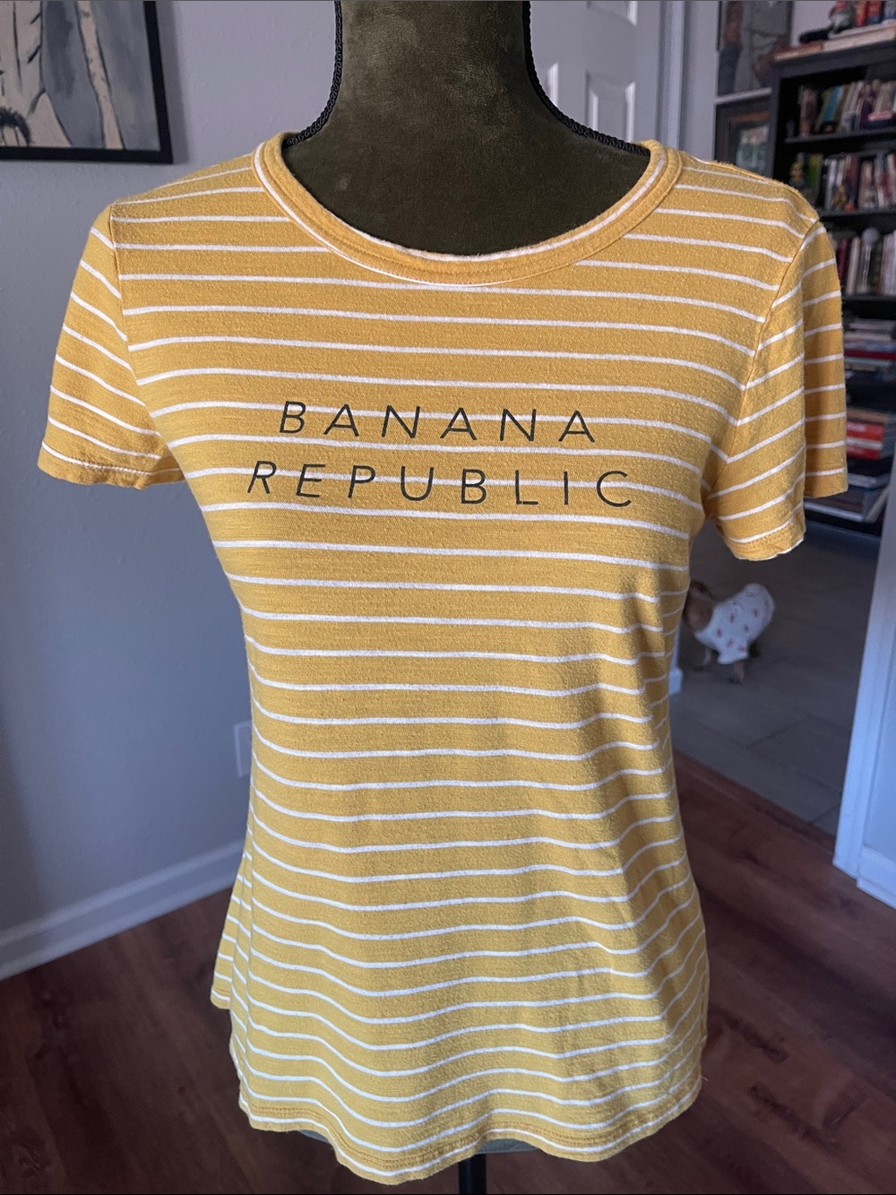 Banana Republic Striped Tee
